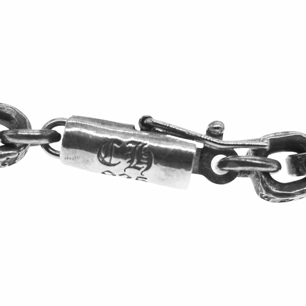 CHROME HEARTS クロムハーツ（原本有） PAPER CHAIN PPR CHN 8 ペーパーチェーン ブレスレット 8inch 8インチ シルバー系【中古】