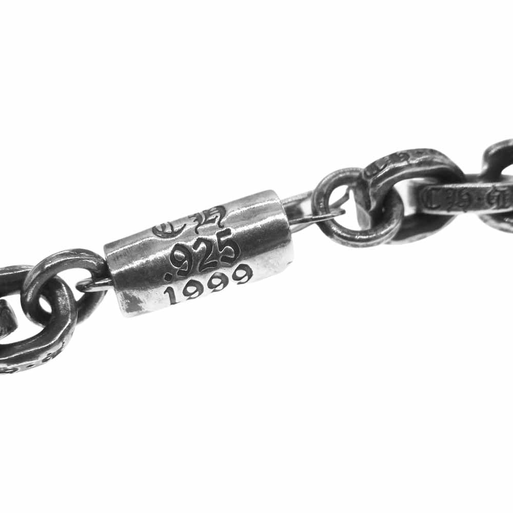 CHROME HEARTS クロムハーツ（原本有） PAPER CHAIN PPR CHN 8 ペーパーチェーン ブレスレット 8inch 8インチ シルバー系【中古】