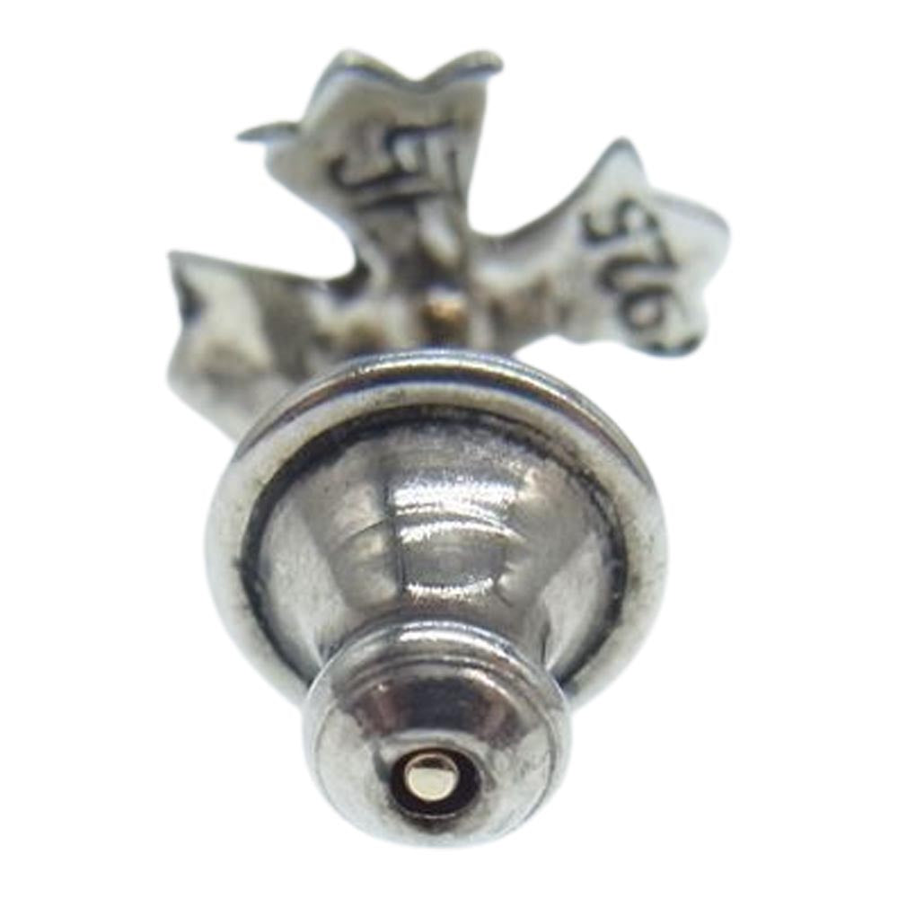 CHROME HEARTS クロムハーツ（原本無） No2 CH PLS CHプラス スタッド ピアス 1ダイヤ シルバー系【中古】