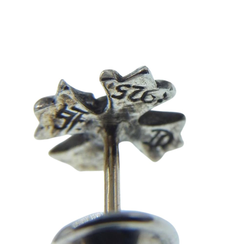CHROME HEARTS クロムハーツ（原本無） No2 CH PLS CHプラス スタッド ピアス 1ダイヤ シルバー系【中古】