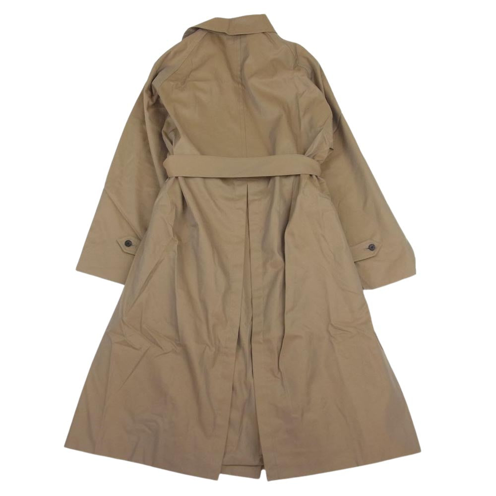 ブリティッシュメイド BEP21AW017 一枚袖 コットン トレンチコート タイロッケンコート ベージュ系 S【極上美品】【中古】