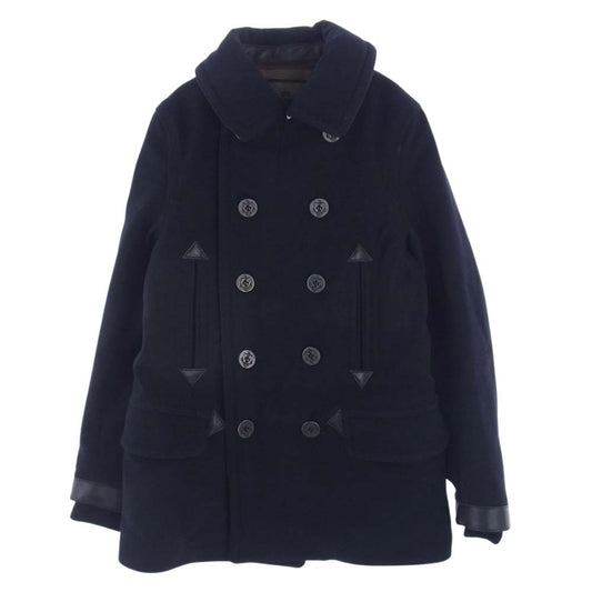 Nigel Cabourn ナイジェルケーボン 22AW 8045-00-00050 40'S U.S. NAVY PEA COAT ネイビー ピー コート ネイビー系 46【美品】【中古】