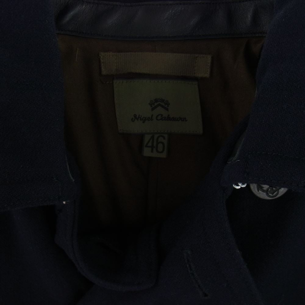 Nigel Cabourn ナイジェルケーボン 22AW 8045-00-00050 40'S U.S. NAVY PEA COAT ネイビー ピー コート ネイビー系 46【美品】【中古】