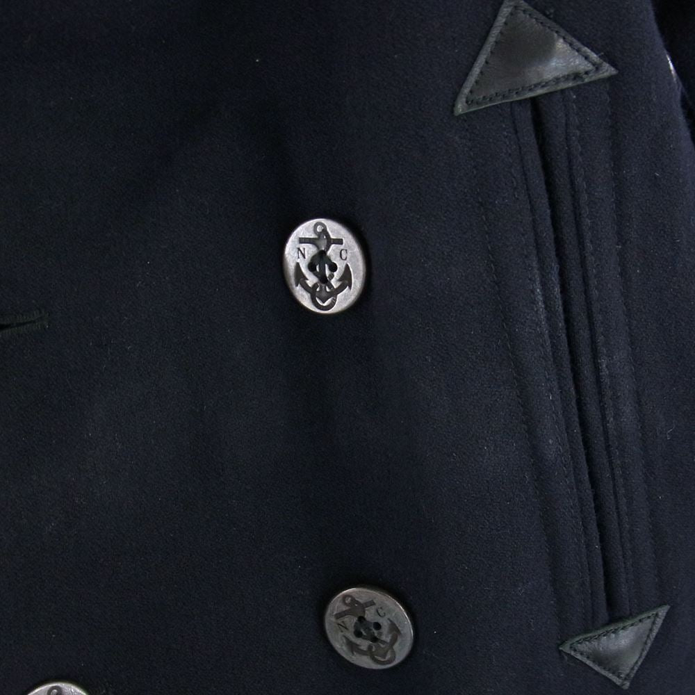 Nigel Cabourn ナイジェルケーボン 22AW 8045-00-00050 40'S U.S. NAVY PEA COAT ネイビー ピー コート ネイビー系 46【美品】【中古】