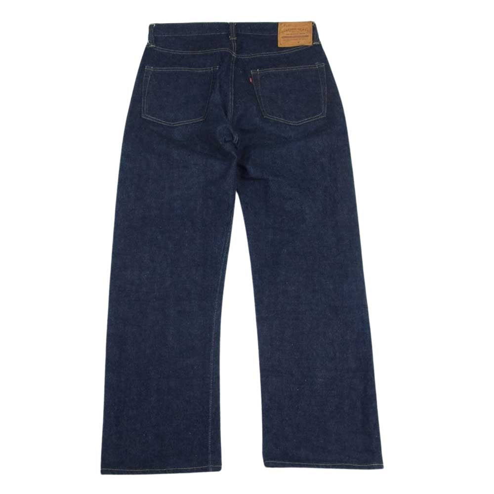 WAREHOUSE ウエアハウス Lot S1003XX (1000XX) 1942 MODEL 大戦 レッドペンキプリントステッチ 酸化 デニム パンツ インディゴブルー系 31【中古】