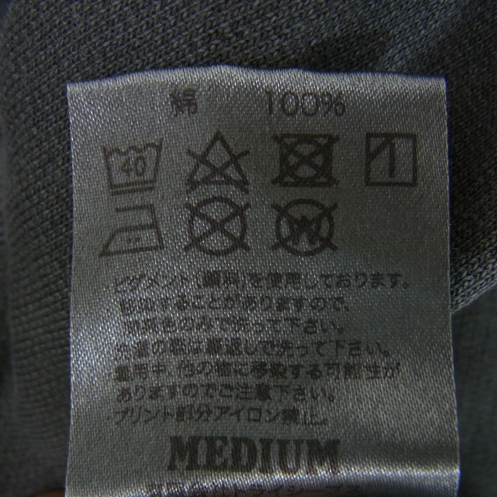 STANDARD CALIFORNIA スタンダードカリフォルニア Pima Cotton Hood Sweat ピマコットン フード ロゴ スウェット パーカー チャコール系 M【極上美品】【中古】