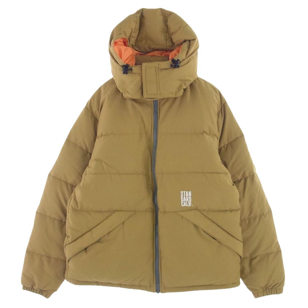 STANDARD CALIFORNIA スタンダードカリフォルニア CLASSIC DOWN JACKET クラシック ダウン ジャケット ベージュ ベージュ系 M【極上美品】【中古】