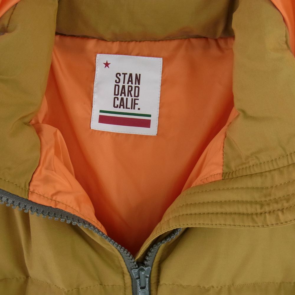 STANDARD CALIFORNIA スタンダードカリフォルニア CLASSIC DOWN JACKET クラシック ダウン ジャケット ベージュ ベージュ系 M【極上美品】【中古】