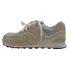 NEW BALANCE ニューバランス ML574FBY スエード メッシュ BEG ローカット スニーカー ベージュ系 28cm【中古】