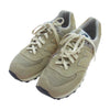 NEW BALANCE ニューバランス ML574FBY スエード メッシュ BEG ローカット スニーカー ベージュ系 28cm【中古】