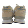 NEW BALANCE ニューバランス ML574FBY スエード メッシュ BEG ローカット スニーカー ベージュ系 28cm【中古】