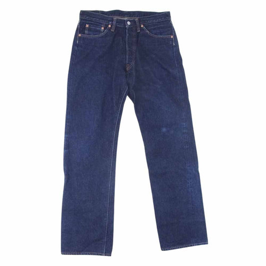 Denime ドゥニーム Lot XX ボタンフライ ストレート デニム パンツ インディゴブルー系 32【中古】