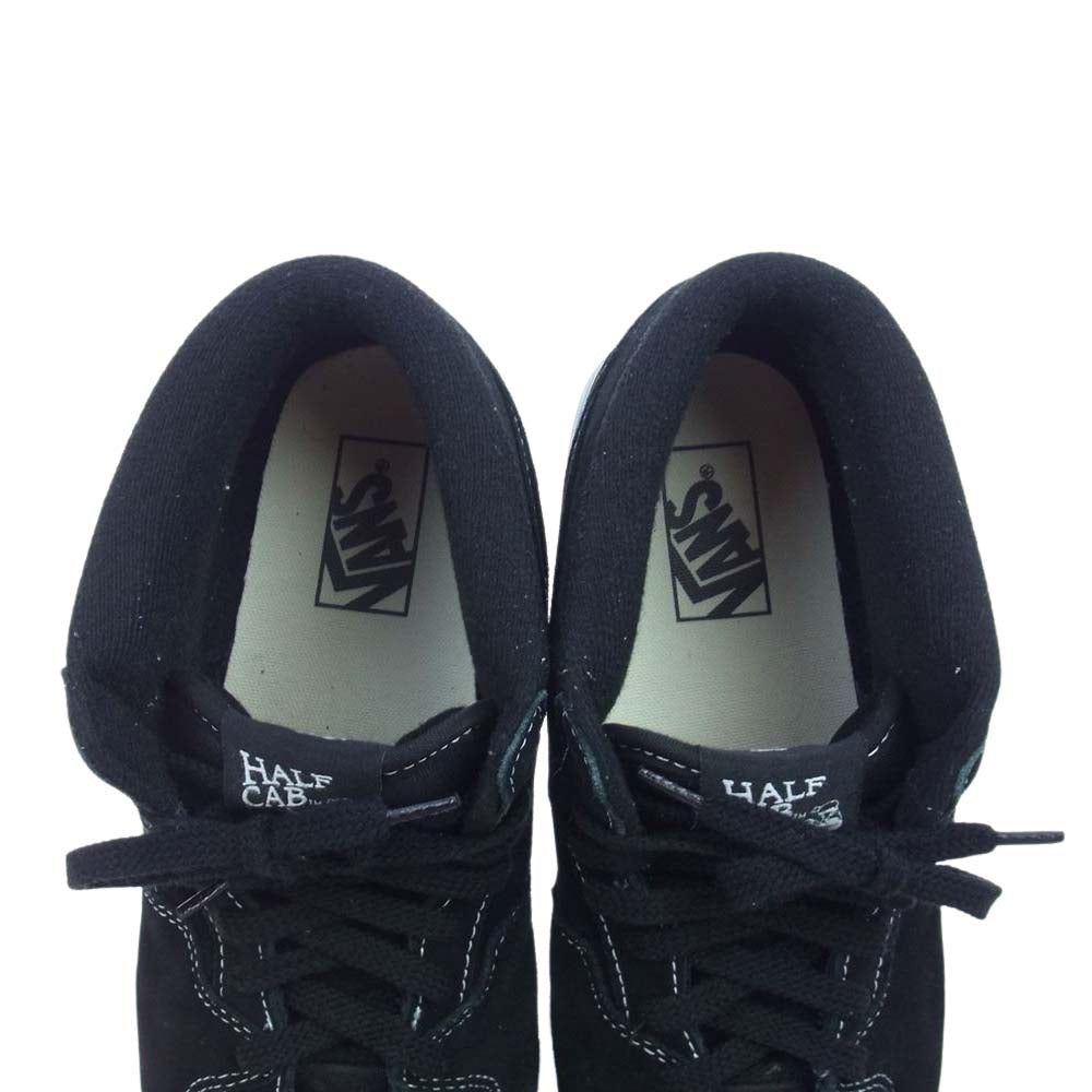 VANS バンズ VN000DZ3BLK HALF CAB ハーフ キャブ スケートボード シューズ スケシュー スニーカー ブラック系 27.5cm【中古】