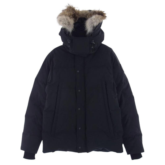 CANADA GOOSE カナダグース 3808MB 国内正規品 サザビーリーグ Wyndham Parka Black Label ウィンダムパーカ ブラックレーベル ダウン ジャケット ブラック系 M【中古】
