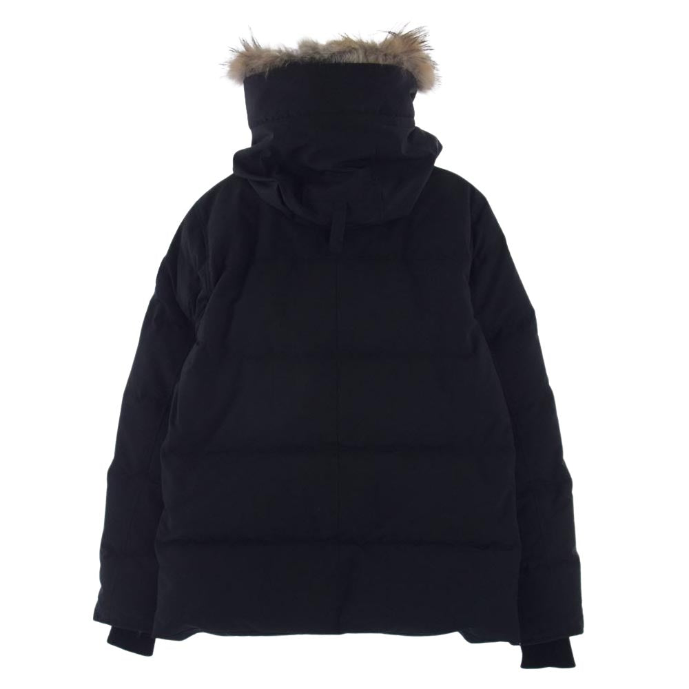 CANADA GOOSE カナダグース 3808MB 国内正規品 サザビーリーグ Wyndham Parka Black Label ウィンダムパーカ ブラックレーベル ダウン ジャケット ブラック系 M【中古】