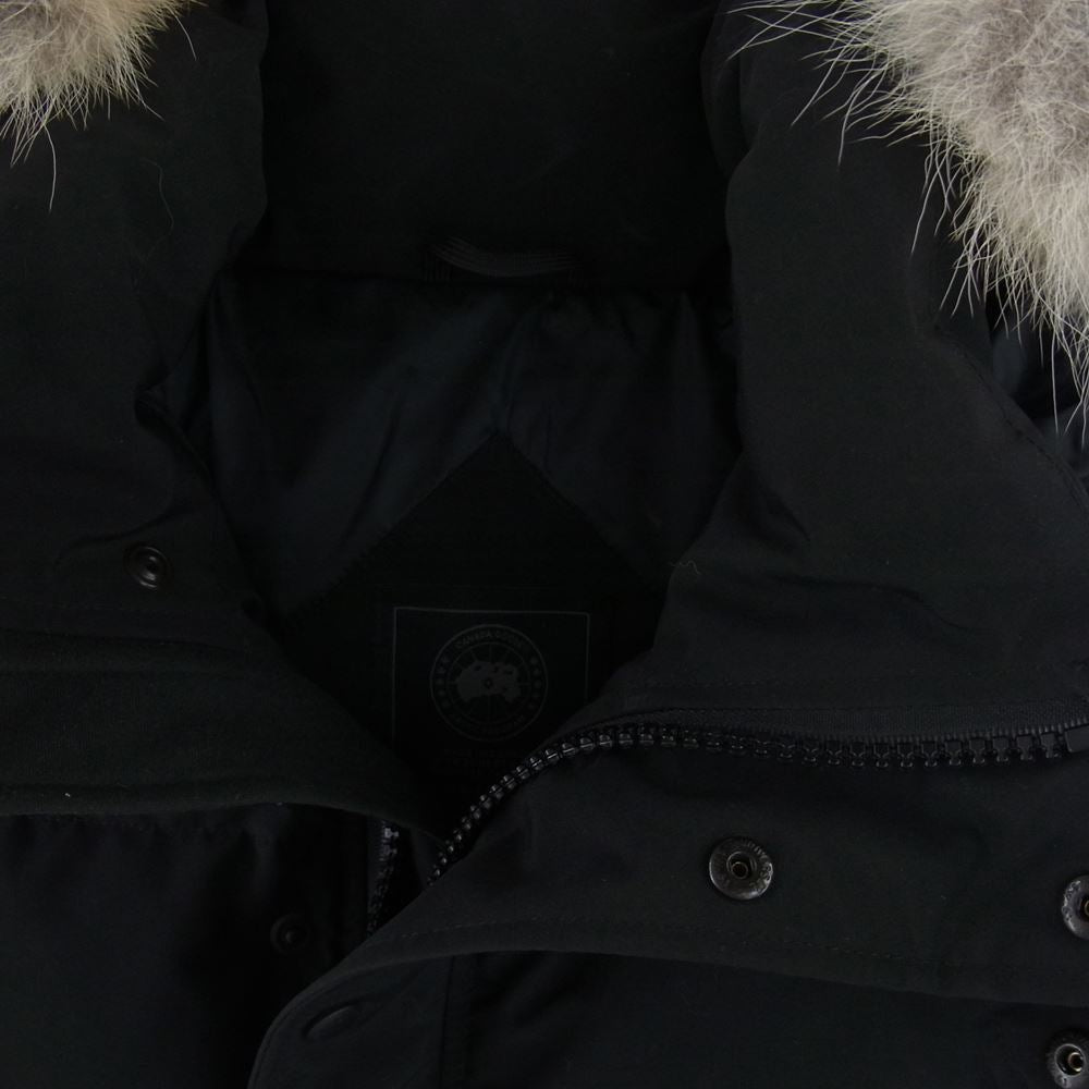 CANADA GOOSE カナダグース 3808MB 国内正規品 サザビーリーグ Wyndham Parka Black Label ウィンダムパーカ ブラックレーベル ダウン ジャケット ブラック系 M【中古】
