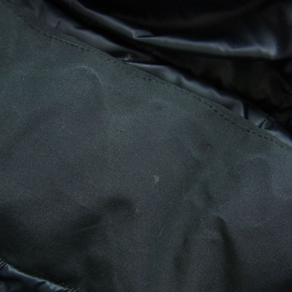 CANADA GOOSE カナダグース 3808MB 国内正規品 サザビーリーグ Wyndham Parka Black Label ウィンダムパーカ ブラックレーベル ダウン ジャケット ブラック系 M【中古】