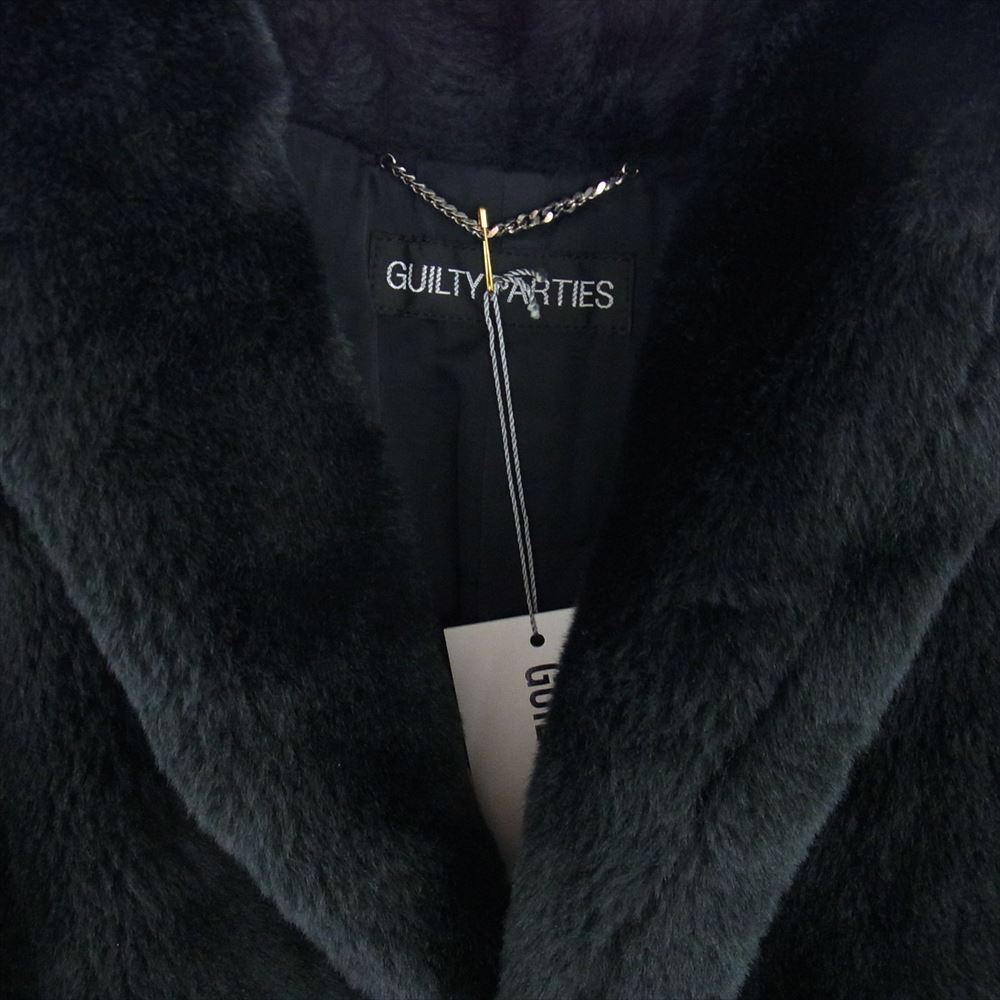 WACKO MARIA ワコマリア WAMA-0176 FUR COAT ショールカラー ファー コート ブラック系 M【新古品】【未使用】【中古】