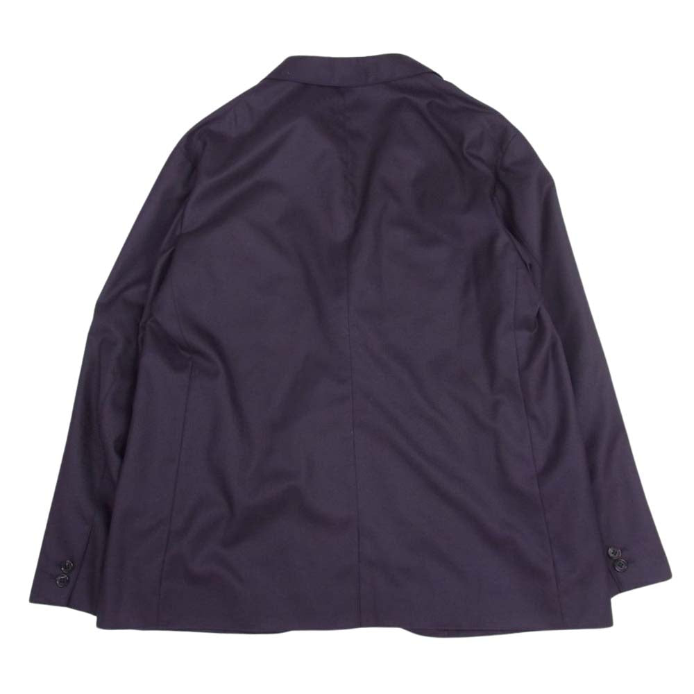 WACKO MARIA ワコマリア 21SS 21SS-WMO-JK01 UNCONSTRUCTED JACKET 2B ウール テーラードジャケット パープル系 M【新古品】【未使用】【中古】