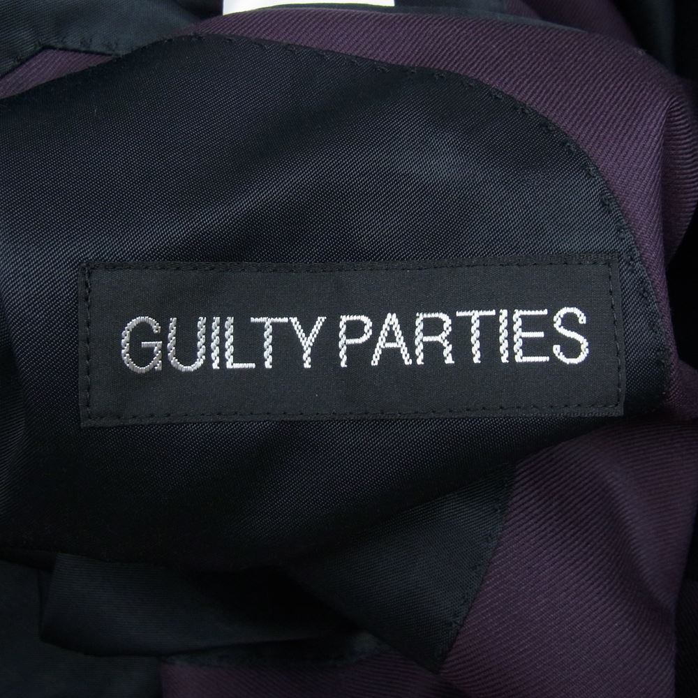 WACKO MARIA ワコマリア 21SS 21SS-WMO-JK01 UNCONSTRUCTED JACKET 2B ウール テーラードジャケット パープル系 M【新古品】【未使用】【中古】