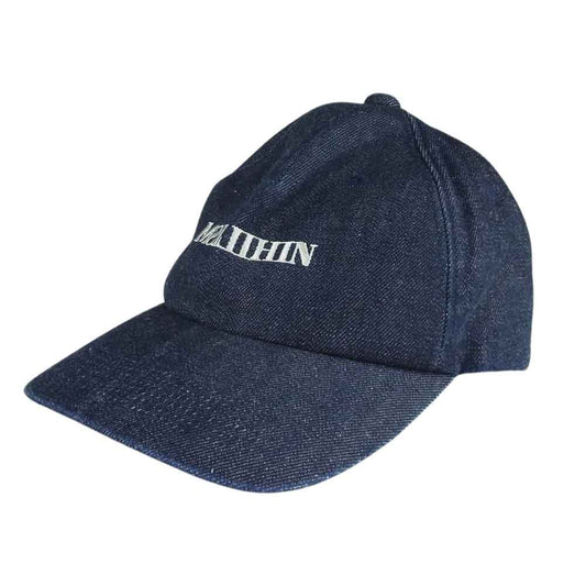 UNDERCOVER アンダーカバー UCY4H02-2  Denim BBCAP NIHILISM デニム キャップ  インディゴブルー系 F【中古】