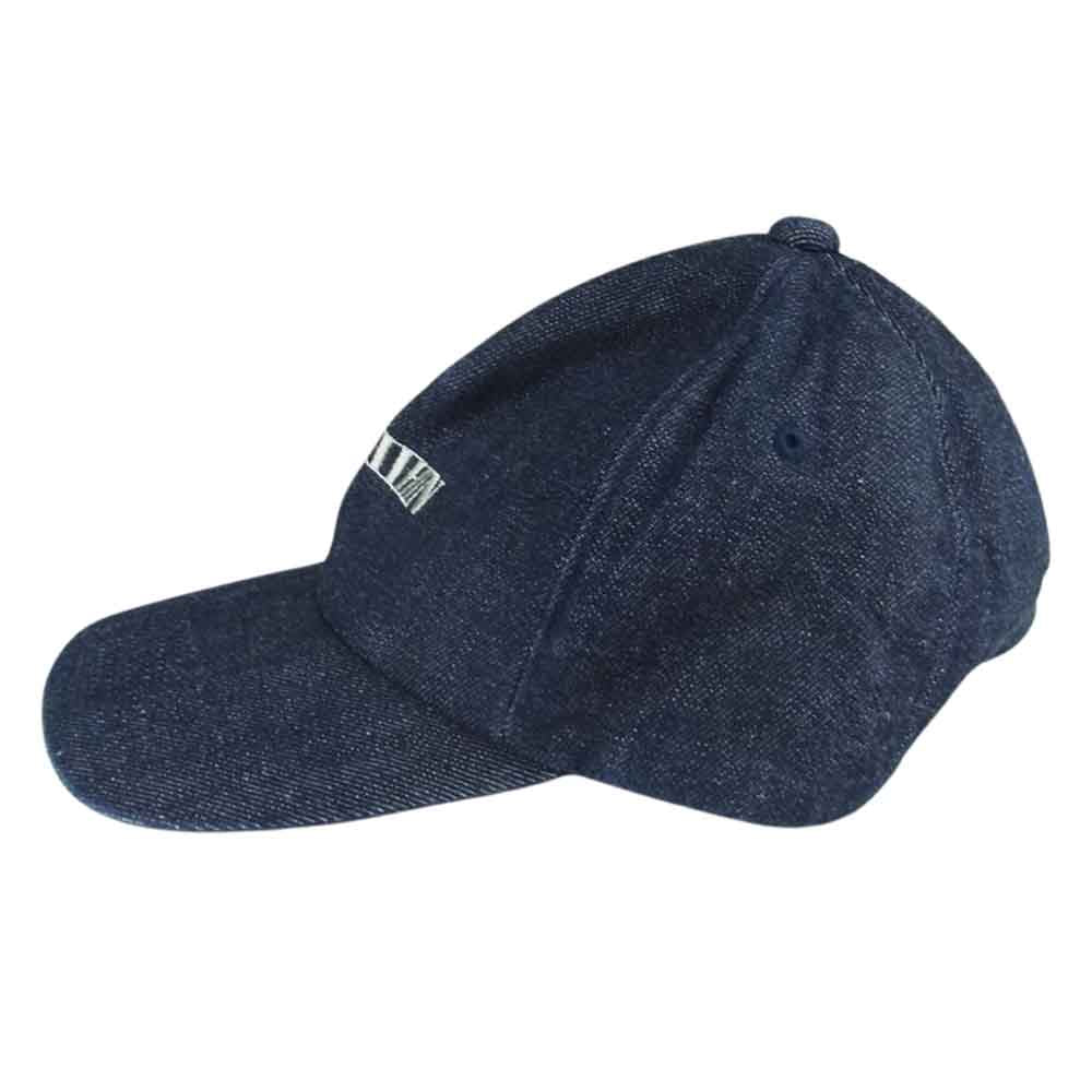 UNDERCOVER アンダーカバー UCY4H02-2  Denim BBCAP NIHILISM デニム キャップ  インディゴブルー系 F【中古】