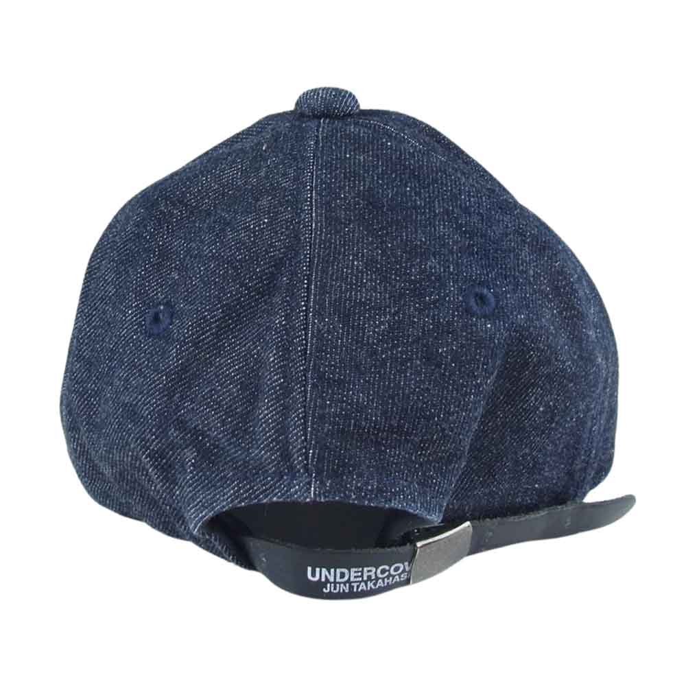 UNDERCOVER アンダーカバー UCY4H02-2  Denim BBCAP NIHILISM デニム キャップ  インディゴブルー系 F【中古】