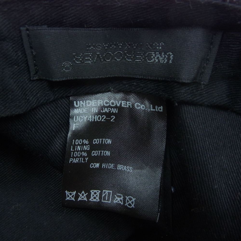 UNDERCOVER アンダーカバー UCY4H02-2  Denim BBCAP NIHILISM デニム キャップ  インディゴブルー系 F【中古】