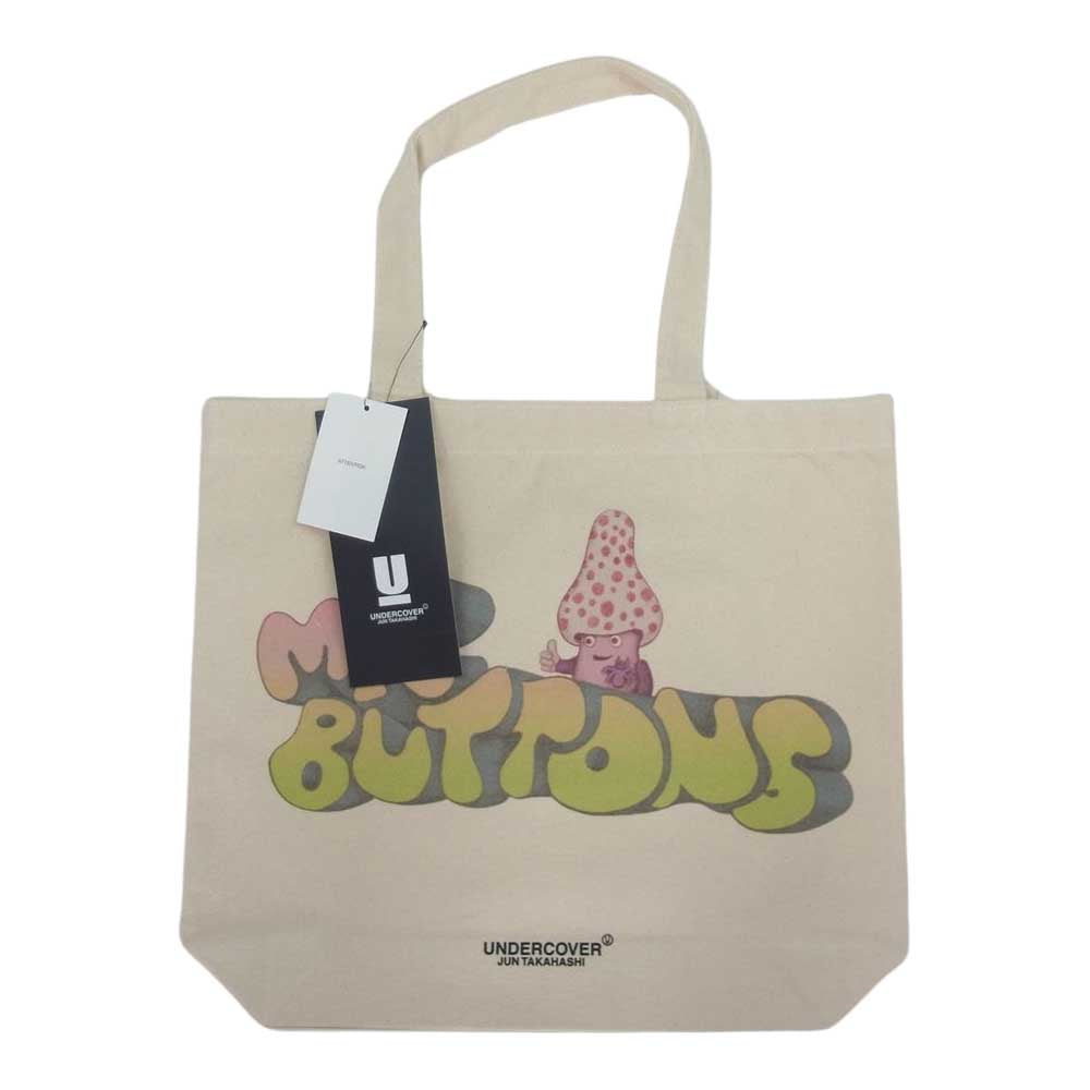 UNDERCOVER アンダーカバー 23SS UCY5B91 MR BUTTONS TOTE BAG トート バッグ アイボリー系 F【新古品】【未使用】【中古】