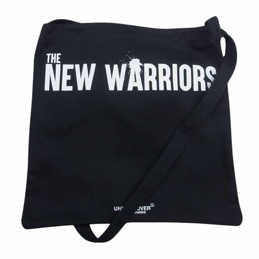 UNDERCOVER アンダーカバー 19SS THE NEW WARRIORS 青山店限定 レコード トート バッグ  ブラック系【新古品】【未使用】【中古】