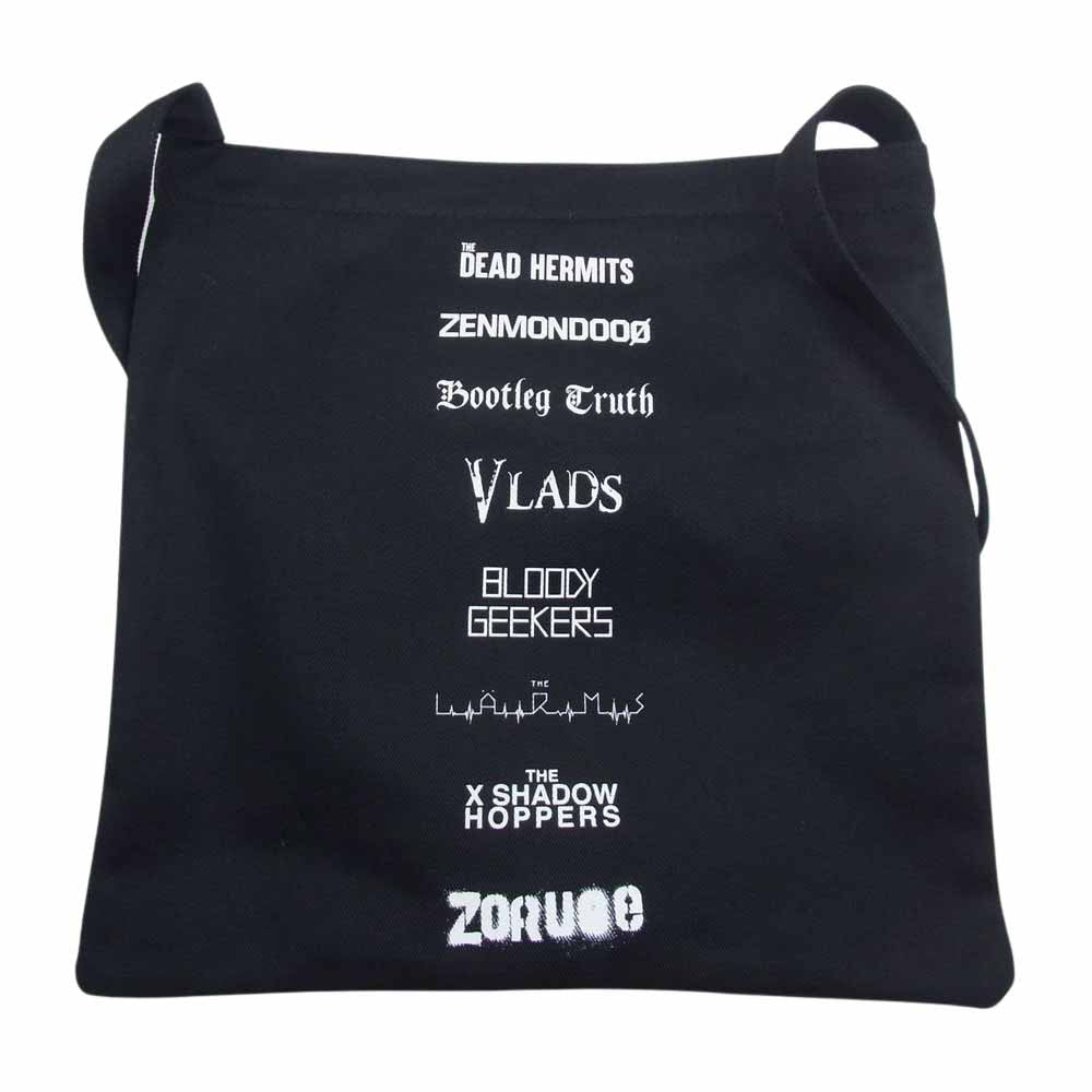 UNDERCOVER アンダーカバー 19SS THE NEW WARRIORS 青山店限定 レコード トート バッグ  ブラック系【新古品】【未使用】【中古】