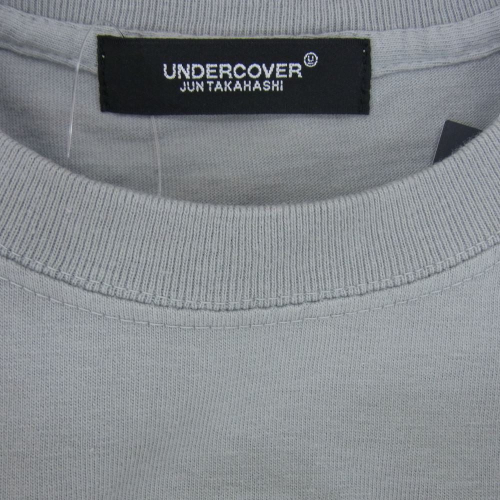 UNDERCOVER アンダーカバー UCZ9810 × L.I.E.S RECORDS NON MUSIC TEE 半袖 Tシャツ グレー系 M【新古品】【未使用】【中古】
