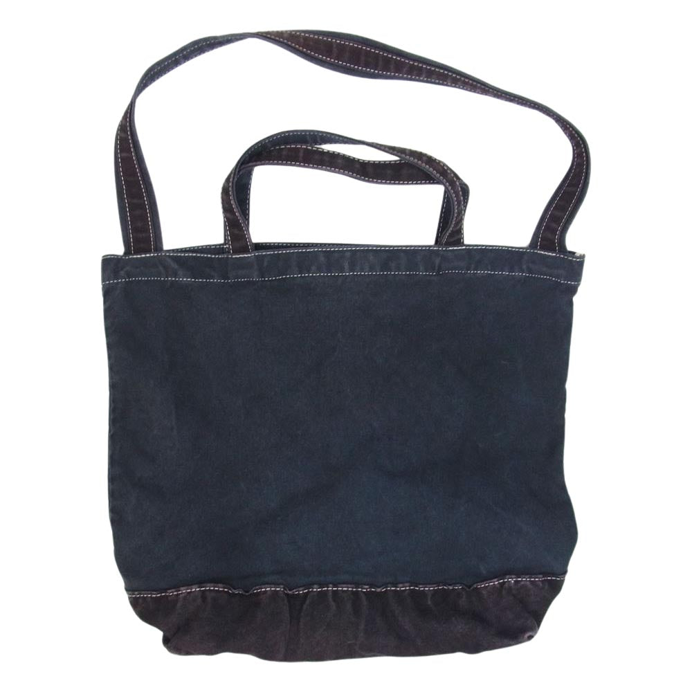 UNDERCOVER アンダーカバー 09AW neoboy ロゴプリント 2WAY トートバッグ ブラック系【中古】