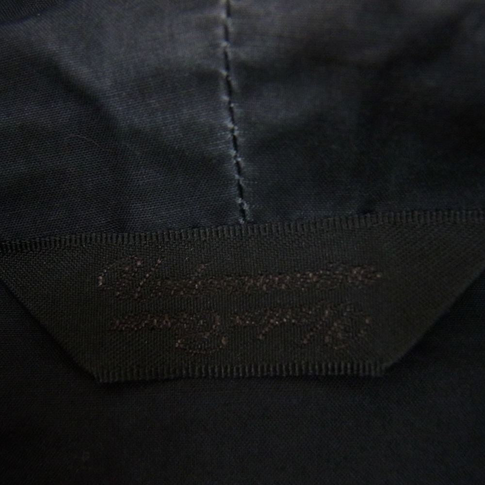UNDERCOVER アンダーカバー E4216 裾 COW HIDE レザー コットン ジャケット ブラック系 4【中古】