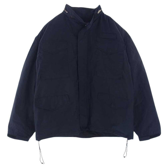 Supreme シュプリーム 90s vintage ヴィンテージ 初期 M-65 ミリタリー ジャケット ライナー 着脱可能  ネイビー系 L【中古】