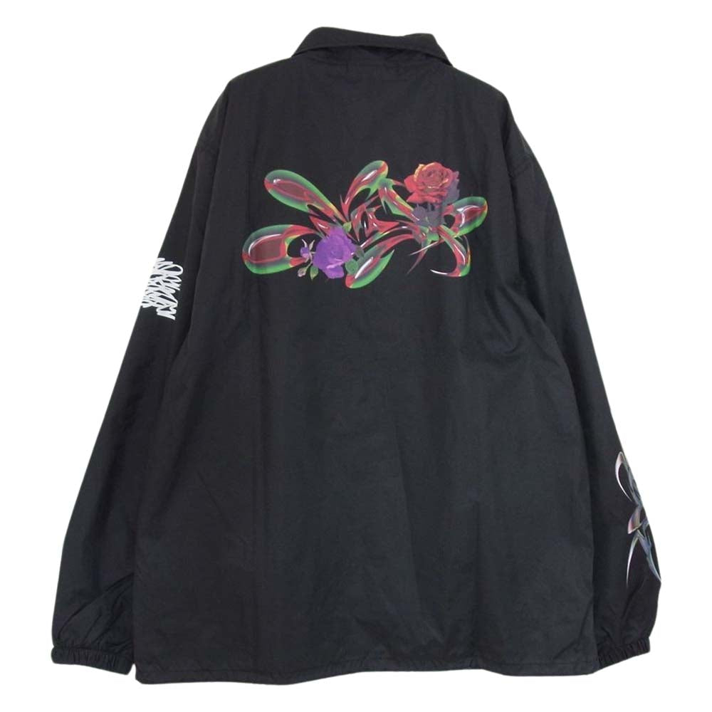 UNDERCOVER アンダーカバー MUZ9202 × GUCCIMAZE グッチメイズ プリントコーチ ジャケット ブラック系 L【新古品】【未使用】【中古】