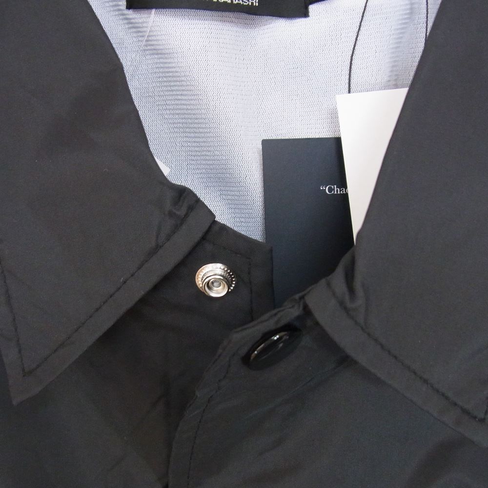 UNDERCOVER アンダーカバー MUZ9202 × GUCCIMAZE グッチメイズ プリントコーチ ジャケット ブラック系 L【新古品】【未使用】【中古】