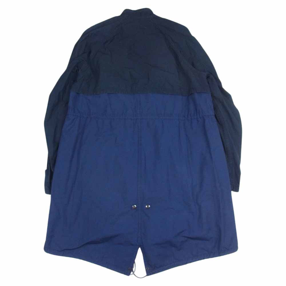 ジョン アンダーカバー  JU04303　 ロング モッズコート フィッシュテール ネイビー系 2【中古】