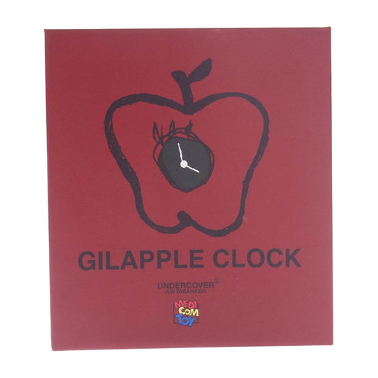 UNDERCOVER アンダーカバー 16AW × MEDICOM TOY GILAPPLE CLOCK メディコムトイ ギラップル 置き時計  ワインレッド系【新古品】【未使用】【中古】