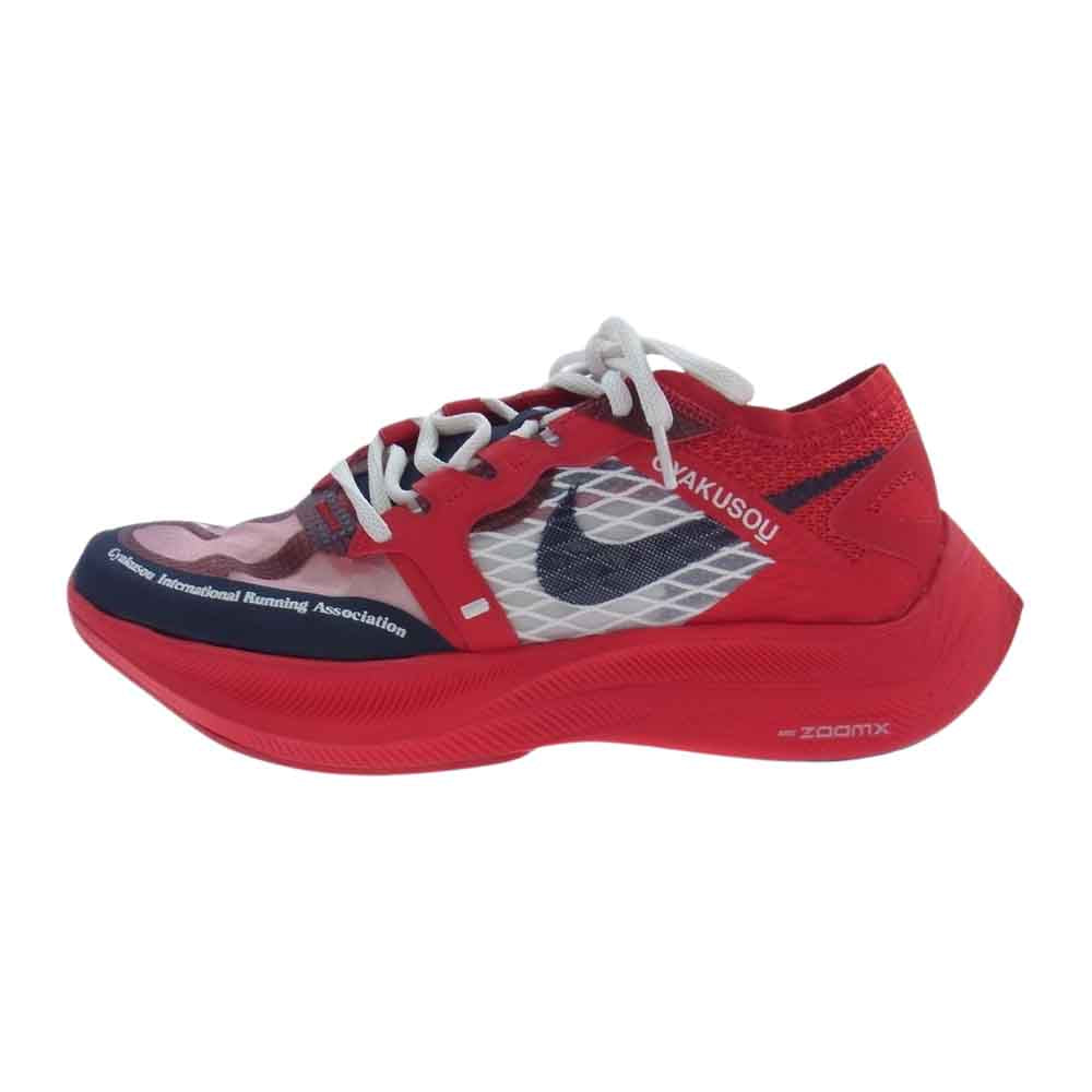 NIKE ナイキ CT4894-600  × GYAKUSOU UNDER COVER ZOOMX VAPORFLY ズームX ヴェイパーフライ ネクストスニーカー レッド系 26.5cm【新古品】【未使用】【中古】