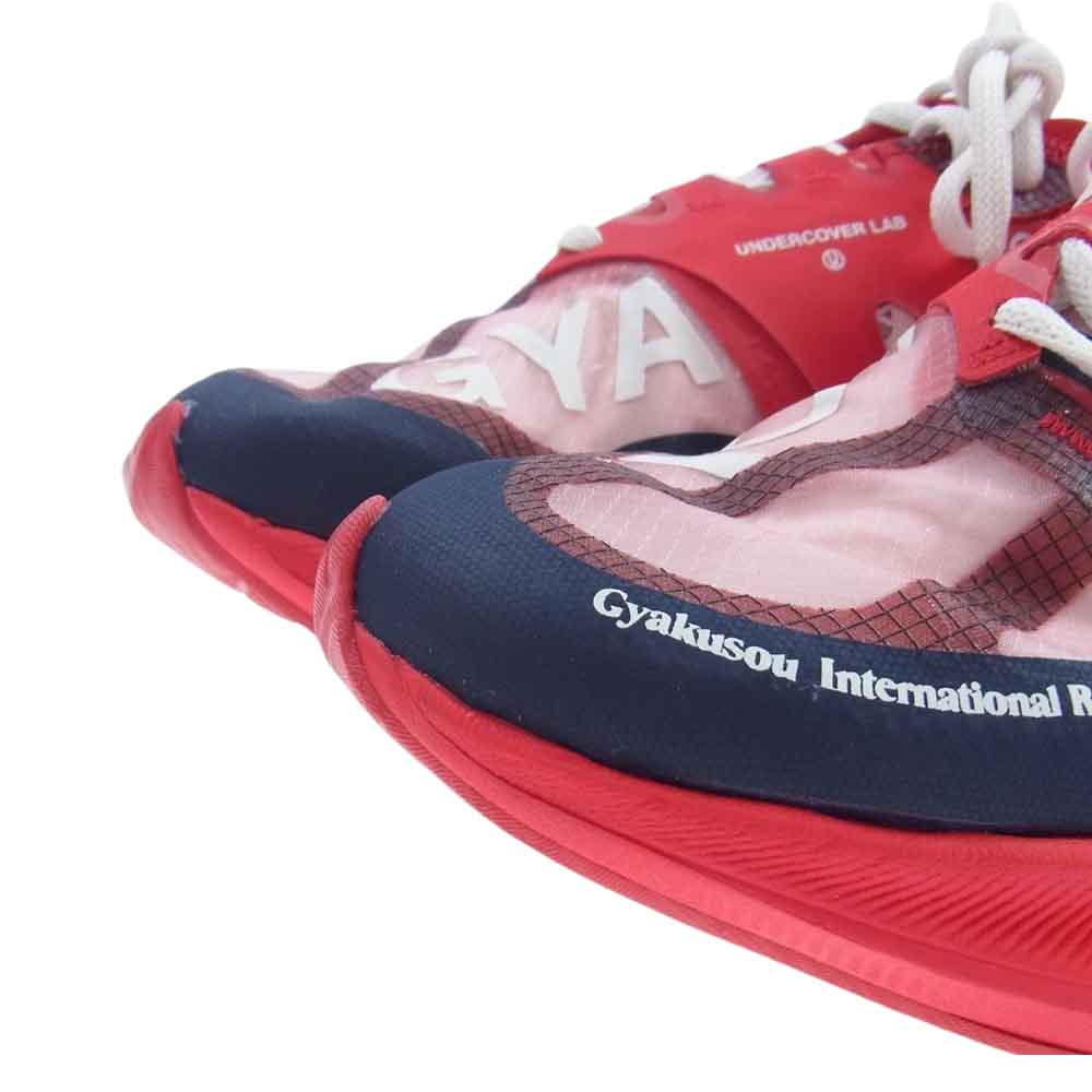 NIKE ナイキ CT4894-600  × GYAKUSOU UNDER COVER ZOOMX VAPORFLY ズームX ヴェイパーフライ ネクストスニーカー レッド系 26.5cm【新古品】【未使用】【中古】
