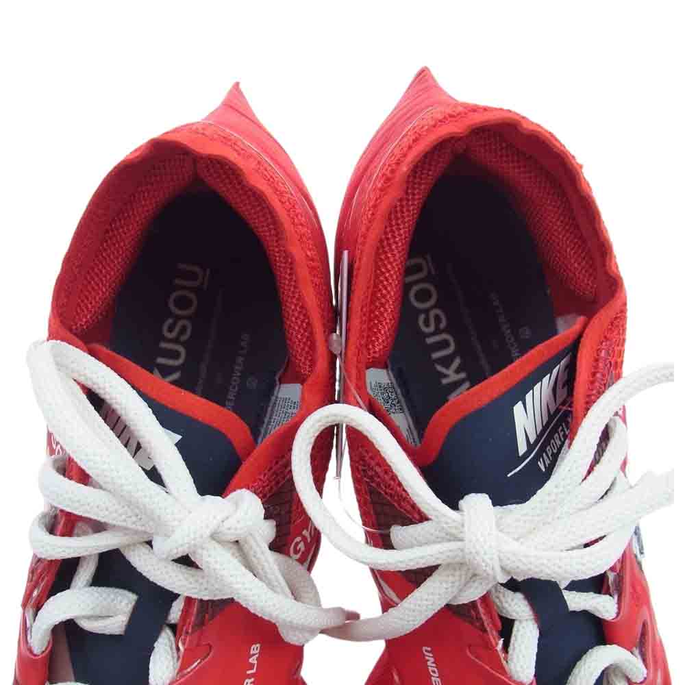 NIKE ナイキ CT4894-600  × GYAKUSOU UNDER COVER ZOOMX VAPORFLY ズームX ヴェイパーフライ ネクストスニーカー レッド系 26.5cm【新古品】【未使用】【中古】