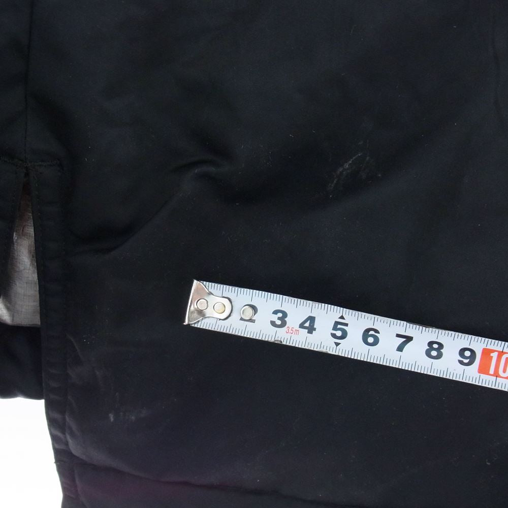 UNDERCOVER アンダーカバー 18AW UCV4302-2 オーバーサイズ ツイル ナイロン モッズ コート ブラック系 2【中古】