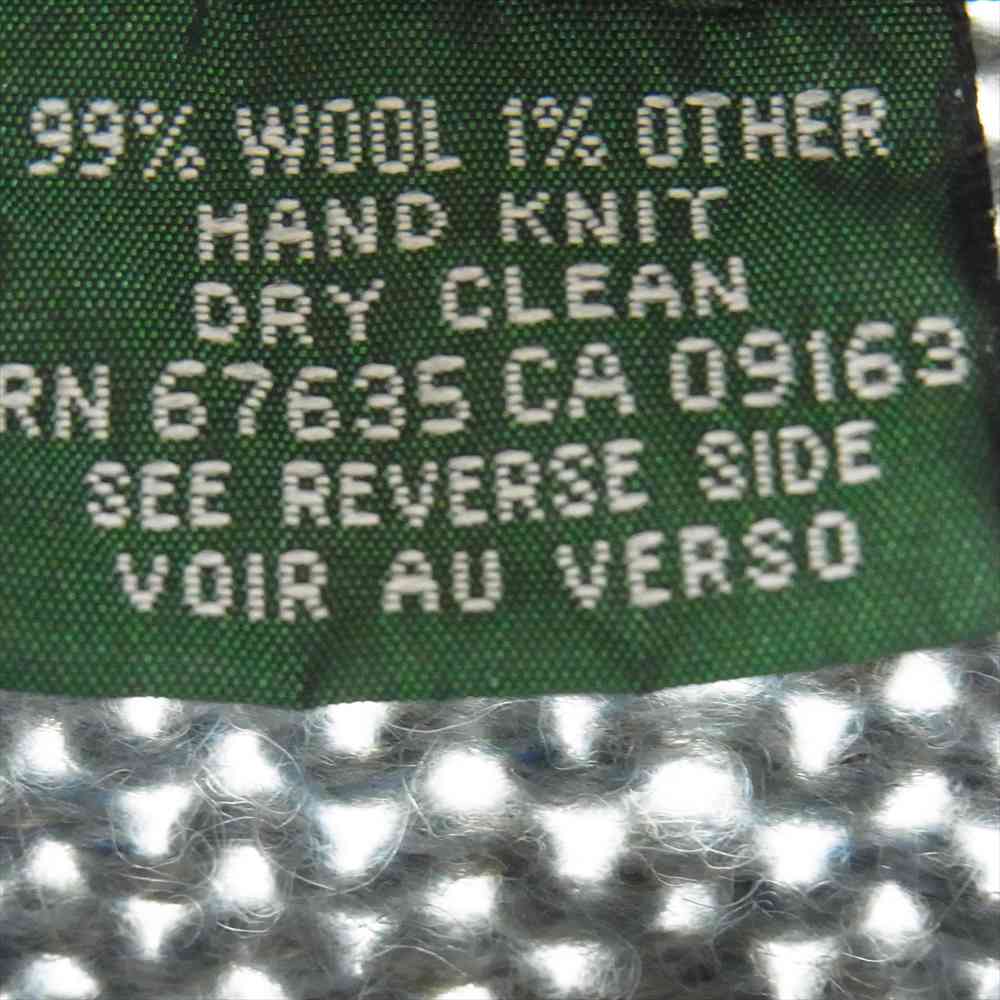 POLO RALPH LAUREN ポロ・ラルフローレン COUNTRY カントリー 90s レディース ホース 星条旗 ネイティブ ニット カーディガン ブラウン系 M【中古】