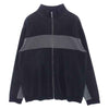 Supreme シュプリーム 22AW 2-Tone Ribbed Zip Up Sweater 2トーン ストライプ ジップアップ ドライバーズ ニット セーター ブラック系 グレー系 L【美品】【中古】