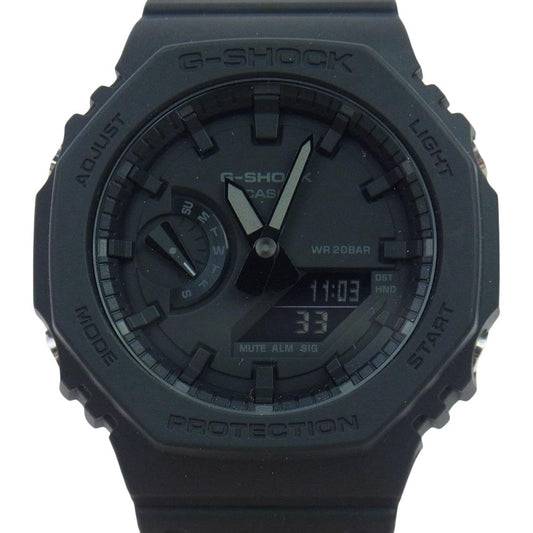 G-SHOCK ジーショック GA-2100-1AJF アナログ デジタル 時計 ウォッチ ブラック系【中古】