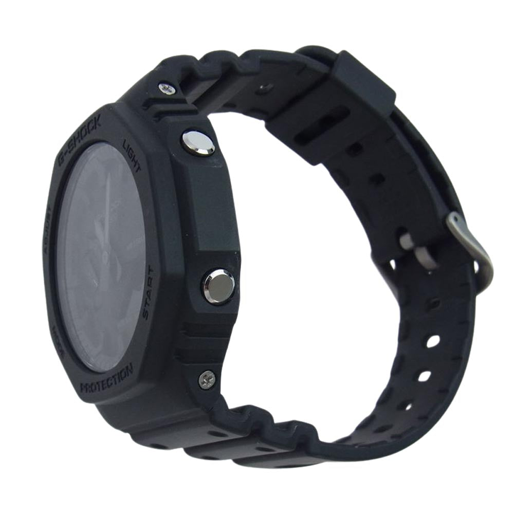 G-SHOCK ジーショック GA-2100-1AJF アナログ デジタル 時計 ウォッチ ブラック系【中古】