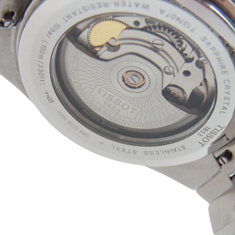 TISSOT ティソ T137407A PRX ピーアールエックス パワーマティック80 自動巻 腕時計 ウォッチ シルバー系【中古】