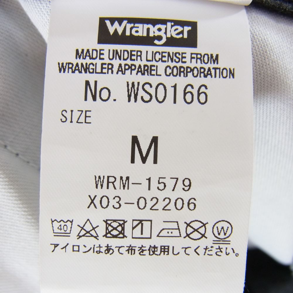 WACKO MARIA ワコマリア 22AW 22FW-WMP-WG01 Ｗrangler WRANCHER DRESS JEANS ラングラー ドレス ジーンズ パンツ ブラック系 M【新古品】【未使用】【中古】