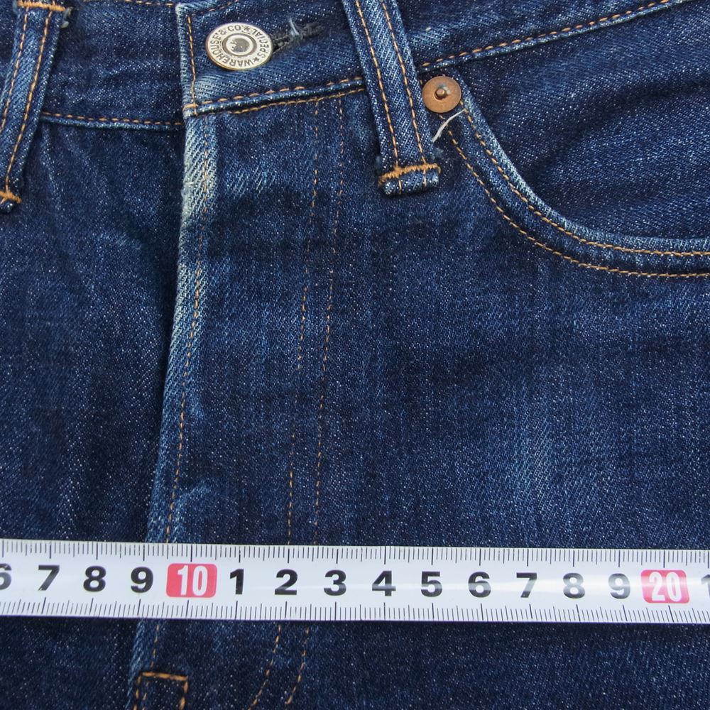 WAREHOUSE ウエアハウス Lot 900 SLIM スリム デニム パンツ インディゴブルー系 30【中古】
